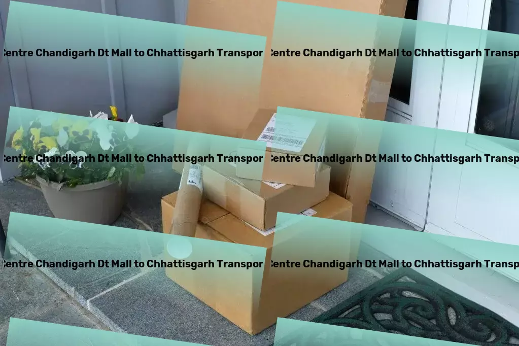 Dlf City Centre Chandigarh Dt Mall to Chhattisgarh Bike Transport And Scooty Courier Business logistics