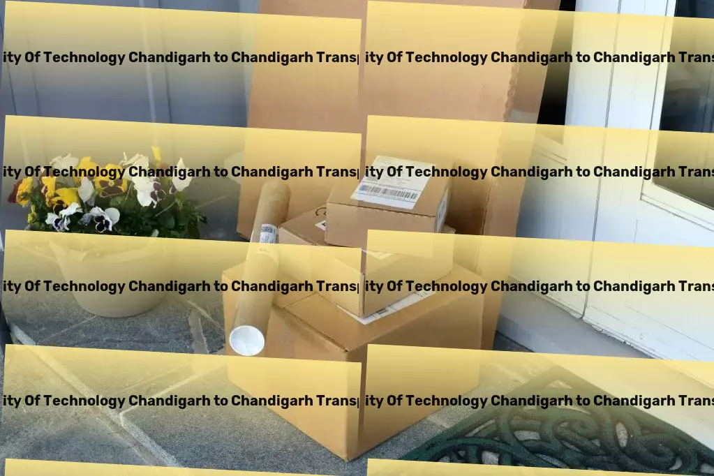 Pec University Of Technology Chandigarh to Chandigarh Household Goods Transport Industrial goods transport